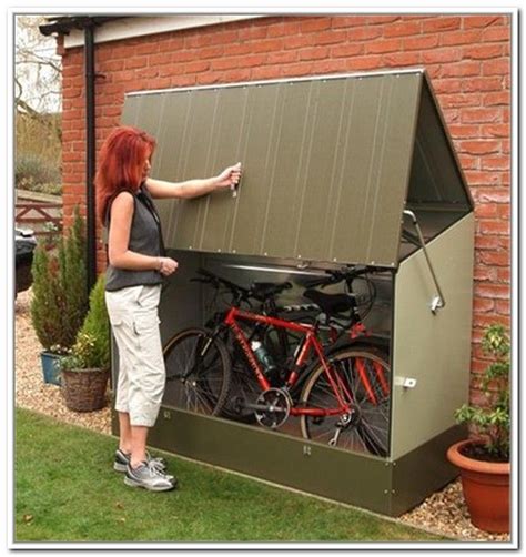 The 25+ best Bicycle storage shed ideas on Pinterest | Storage shed ...