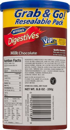 McVitie's Milk Chocolate Digestives Biscuits, 7.06 oz - Kroger