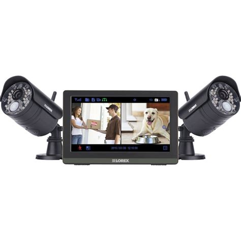 Lorex 2 720p Day/Night IR Wireless Bullet Cameras LW2772H B&H