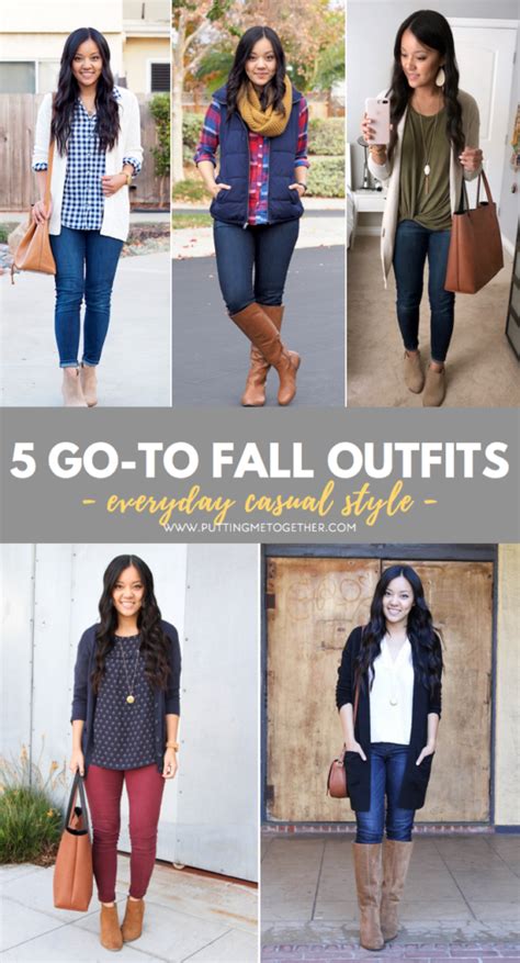 5 Put Together Casual Fall Looks - Putting Me Together