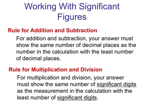 Sig Figs and Scientific Notation