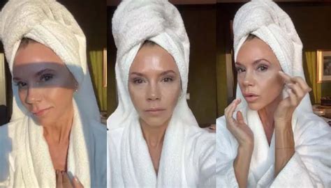 Watch: Victoria Beckham unveils 'morning skincare routine'