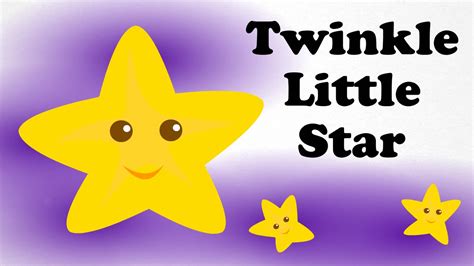 🌟 Twinkle Twinkle Little Star | Cartoon Nursery Rhymes For Kids 🌟 - YouTube