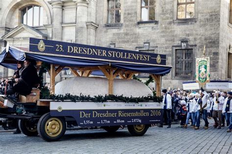 Dresden Giant Stollen Parade 2018 - Travel Begins at 40