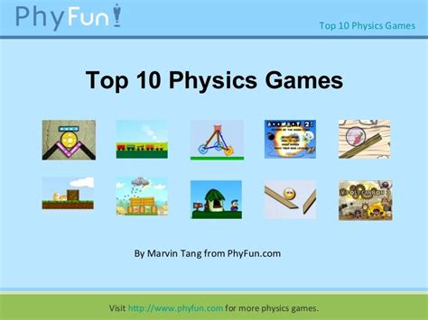 Physics games