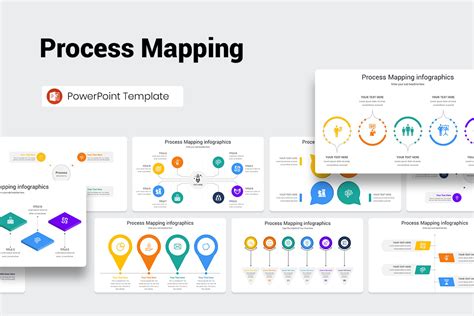 Business Process Mapping Diagram For Powerpoint Nulivo Market | The ...