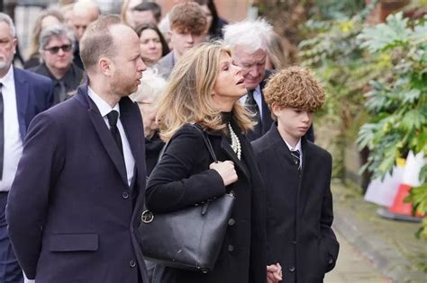 Emotional Kate Garraway and two children arrive at Derek Draper's funeral - Birmingham Live