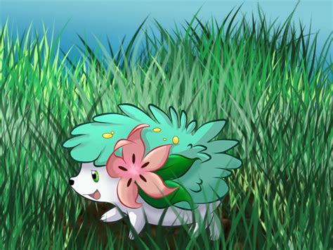 Shiny Shaymin by Kisshouten on DeviantArt