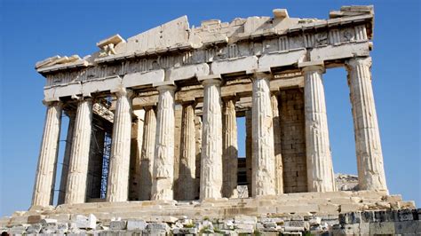 Art and Archaeology: The Parthenon. Athens, Greece. Marble, 447-432 BC.