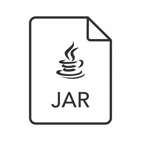 Jar document, jar file, jar file icon, jar format, jar icon, java ...