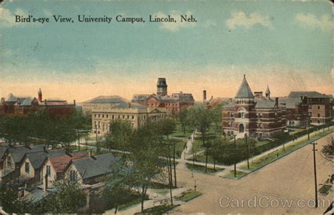 University Campus Lincoln, NE Postcard