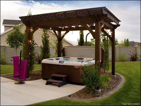 Pergola Kits For Hot Tubs | Home Improvement | Hot tub pergola, Outdoor ...