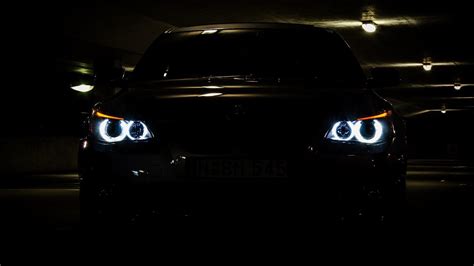 HD Bmw Lights Cars Vehicles Series E60 Automobile Eyes Angel Image Download Wallpaper | Download ...