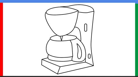 Update more than 85 coffee maker sketch super hot - seven.edu.vn