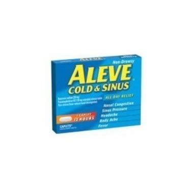 Aleve Cold and Sinus reviews in Remedies - FamilyRated