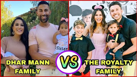 THE ROYALTY FAMILY vs DHAR MANN FAMILY - From Youngest to Oldest 2022 - YouTube