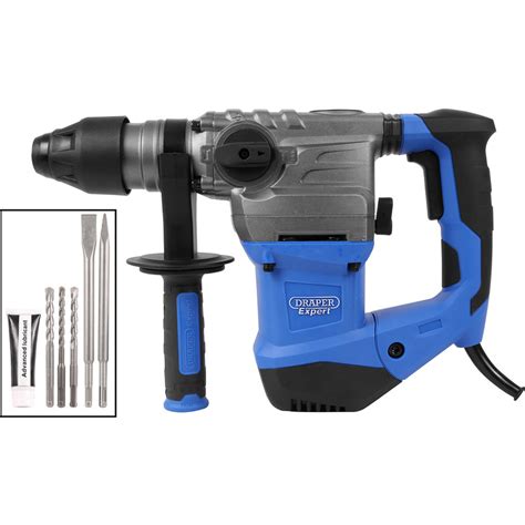 Draper Expert 1500W 4 function SDS Plus Rotary Hammer Drill 240V