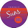 Phoenix Suns Hardwood Classics Chrome Pub Table