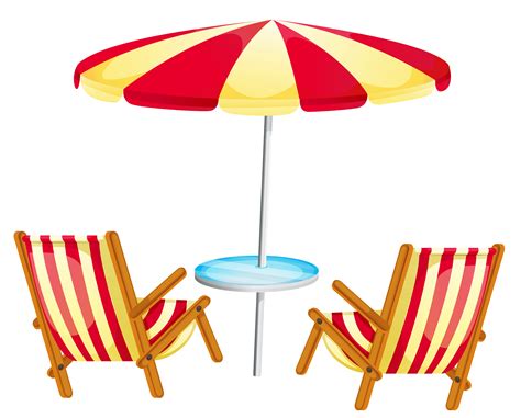 Beach Chair Clipart | Free download on ClipArtMag