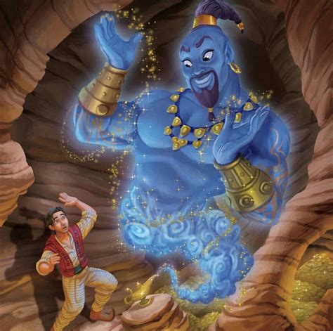 Aladdin meets Genie from the Magic Lamp in Disney's live action, Aladdin Aladdin 1992, Aladdin ...