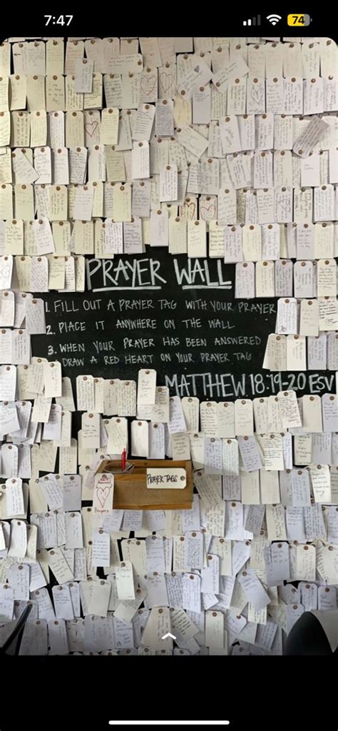 Prayer Wall in 2024 | Youth room church, Prayer wall, Prayer room