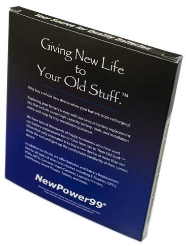 Amazon Kindle DX Battery Replacement Kit - Extended Life — NewPower99.com