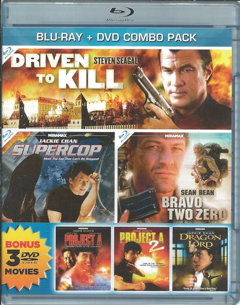 Amazon.com: 3-Film Action Collection [Blu-ray] with 3 Bonus DVD ...