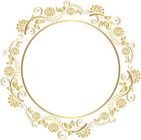 Gold Border Clipart | Free download on ClipArtMag