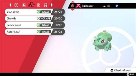 Pokemon Sword and Shield Gigantamax Factor Bulbasaur 6IV-EV Trained ...