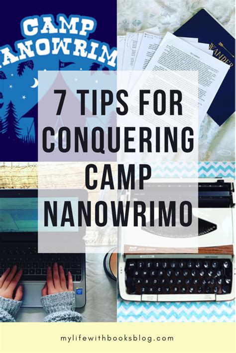 7 Tips for Conquering Camp NaNoWriMo – mylifewithbooks