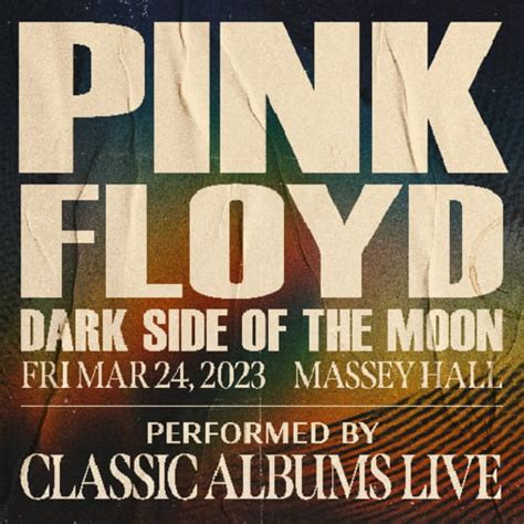 Classic Albums Live: Pink Floyd | Massey Hall