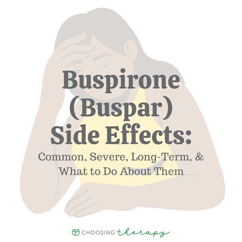 Buspirone, commonly known by its brand name Buspar (now discontinued), is a medication used to ...