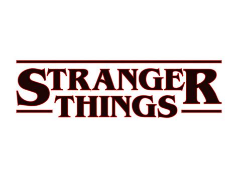 Stranger Things 2016 Years Logo PNG vector in SVG, PDF, AI, CDR format