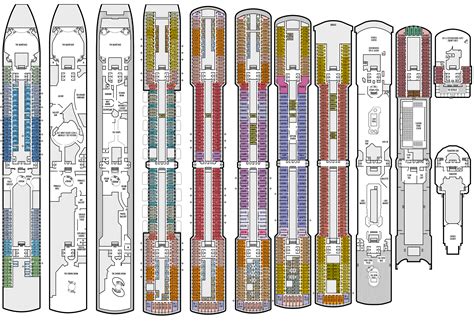 Nieuw Amsterdam Deck Plans | CruiseInd