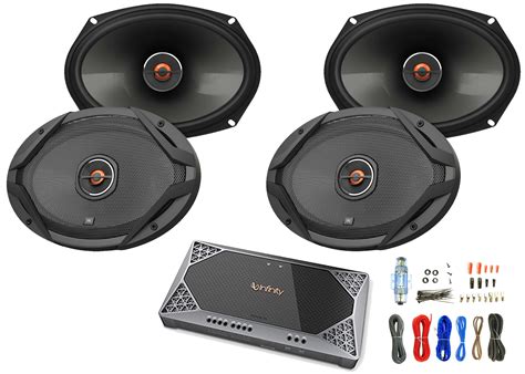 4x JBL 6x9" 2-Way GX Series Car Audio Speakers with Tweeter Level ...