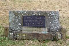 Trail of Tears Monument | Field Trovillion Cemetery, Brownfi… | Flickr