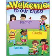 T-38211 Welcome (TREND Kids) Learning Chart | Kids learning charts, Kids learning, Classroom ...