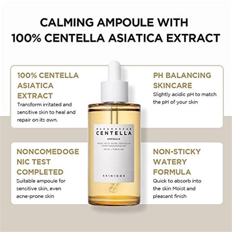 SKIN1004 Madagascar Centella Asiatica Ampoule Facial Serum 1.85 fl.oz ...