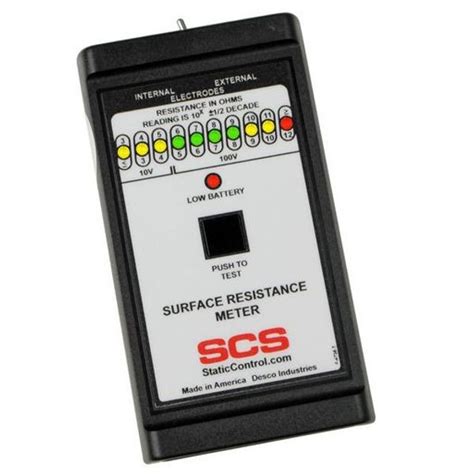 ESD Surface Resistivity Meters | Anti-Static Surface Resistivity Testers | Correct Products