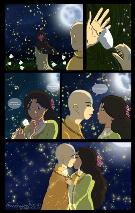 Fireflies - Zutara vs. Kataang Fan Art (32609578) - Fanpop