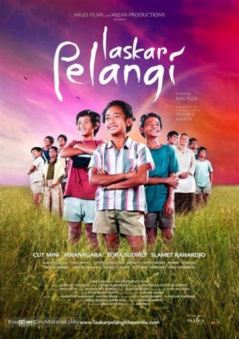 Laskar pelangi (2008) Indonesian movie poster