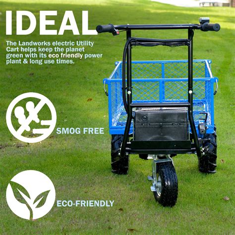 Buy Landworks Utility Cart Hand Truck Power Wagon Super Duty Electric ...