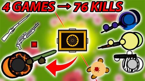 76 KILLS IN 4 GAMES in SOLO vs SQUADS! | Surviv.io - glimmergame.com