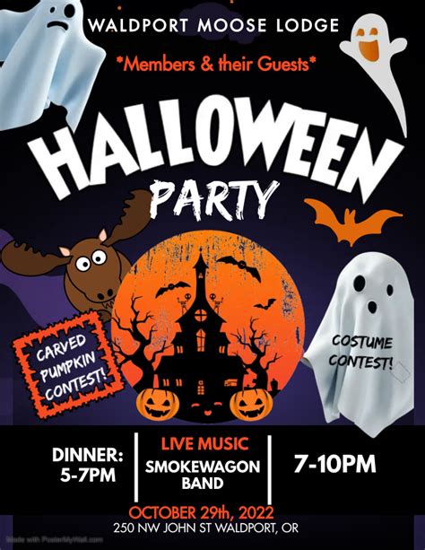 Moose Halloween Party 2022 | Waldport Moose Lodge