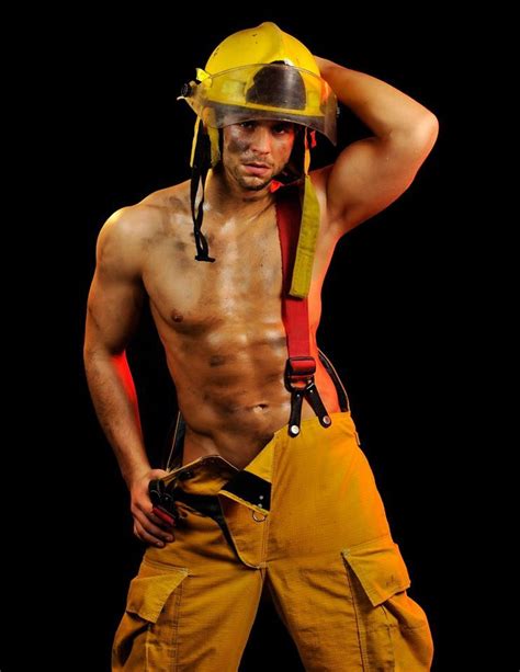 Firefighters always hot.... | Serres, Men in uniform, Fireman