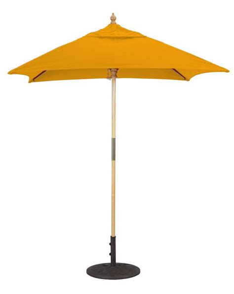 Galtech 161 Square 6' Sunbrella® Patio Umbrella