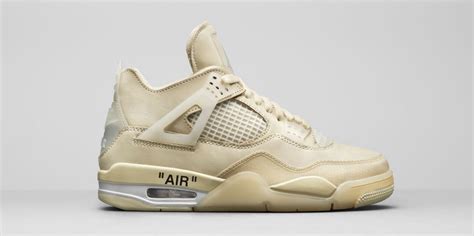 Nike has unveiled Virgil Abloh's all-new Air Jordan IV x Off-White sneakers for women ...