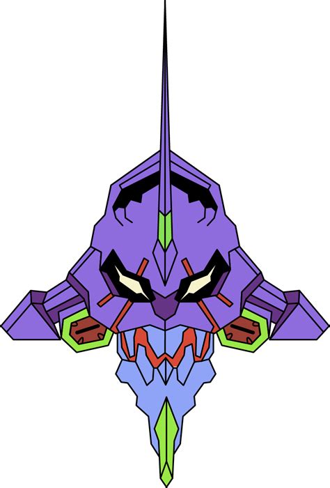 Neon Genesis Evangelion Unit 01 Head