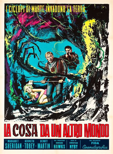 The Thing from Another World 1961 Italian Vintage Movie Poster | Movie ...