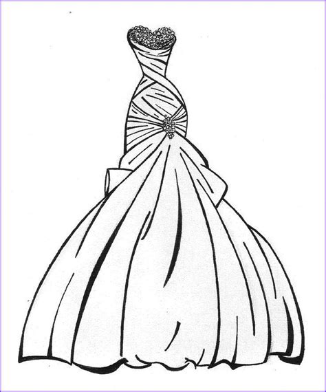 13 Awesome Photos Of Coloring Page Of Fashion Dresses in 2020 | Coloring pages for girls ...